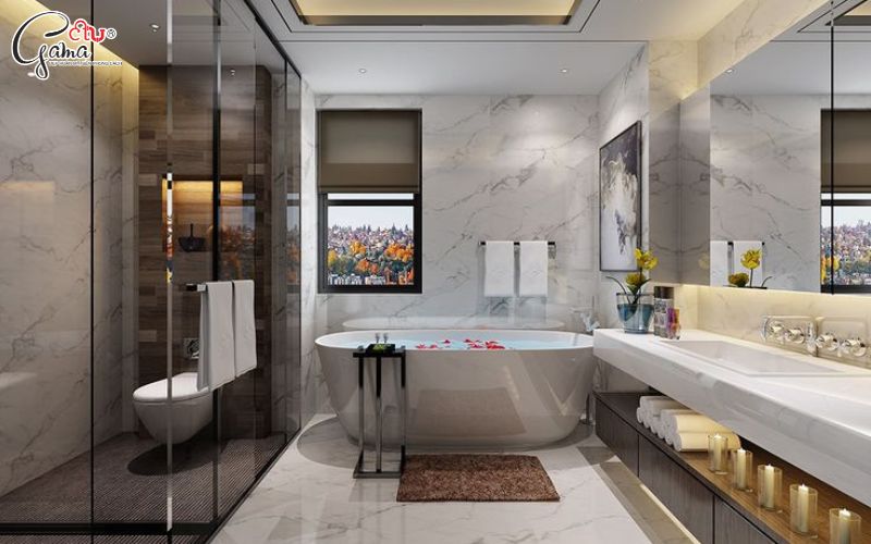 Sử dụng giấy dán tường phong cách Châu Âu