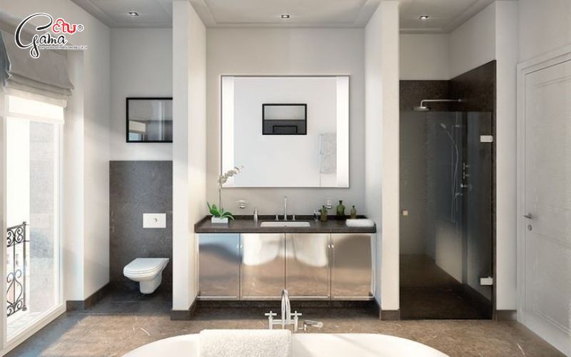 Vì sao thiết kế nhà tắm nhà vệ sinh riêng đang trở thành xu hướng?