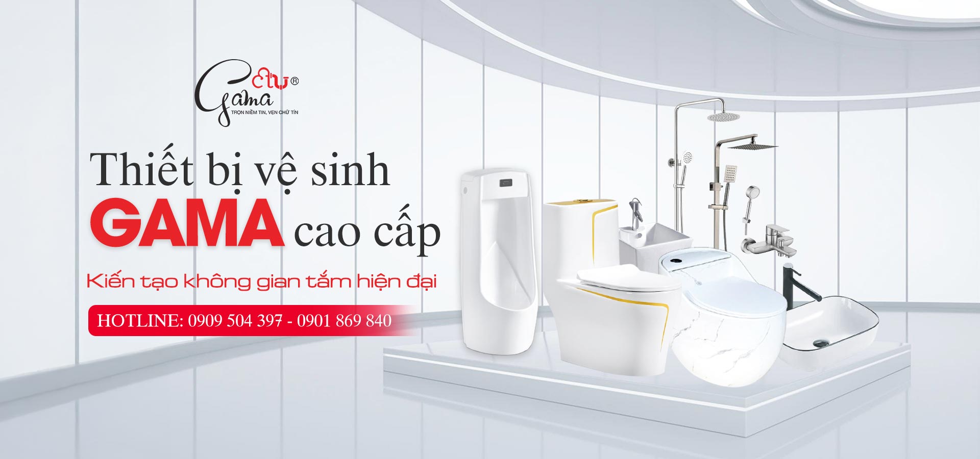 Thiết bị vệ sinh cao cấp Gama