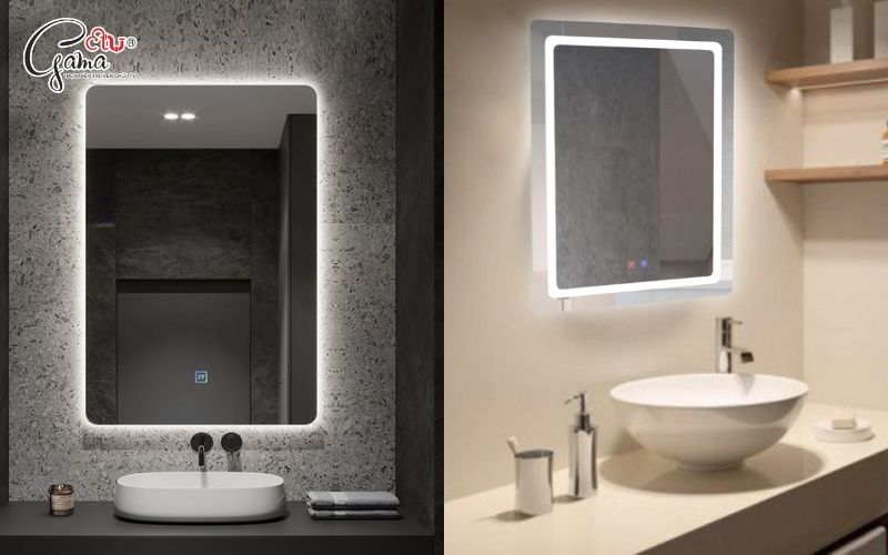 Cách bố trí gương phòng tắm cho phòng tắm nhỏ