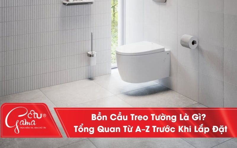 bồn cầu treo tường