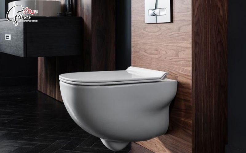 Bồn cầu treo tường cho nhà vệ sinh diện tích nhỏ