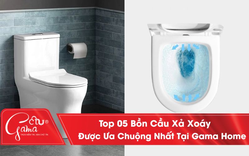 Bồn cầu xả xoáy