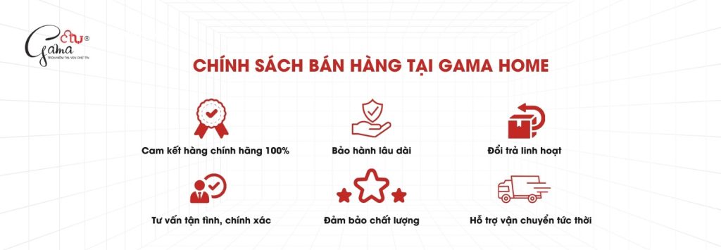 Chính sách mua hàng đảm bảo tại Gama