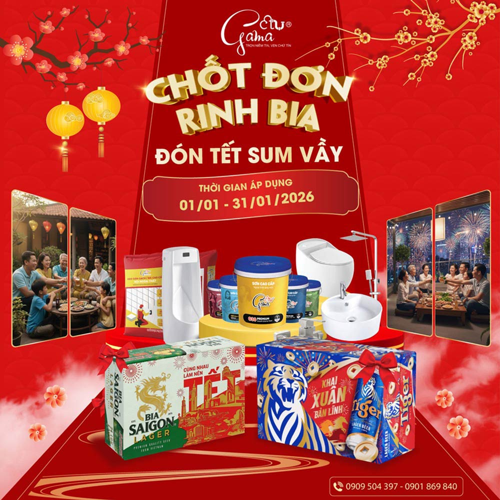 Chốt đơn rinh bia - đón tết sum vầy