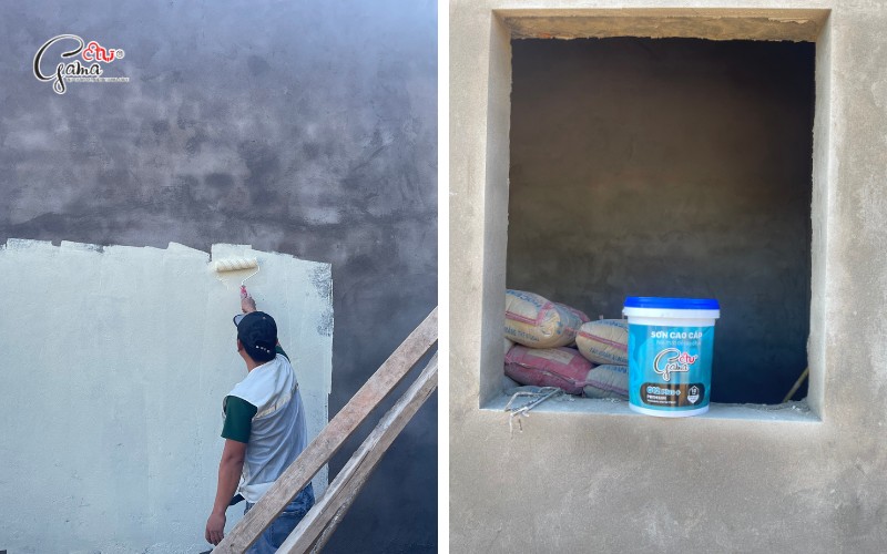 Hộ cụ Suý – Chi phí thi công & vật tư sơn toàn bộ căn nhà