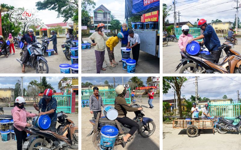 Trao sơn cho 50 hộ dân – Lan toả giá trị thiết thực