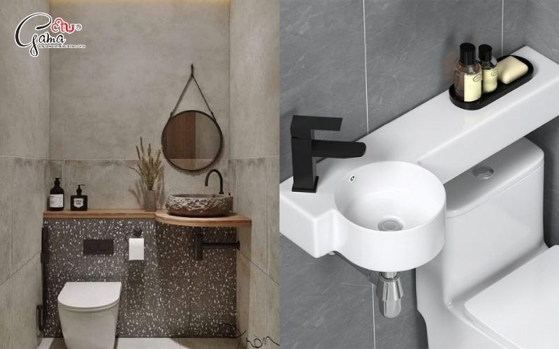 Phòng tắm nhỏ, diện tích hạn chế