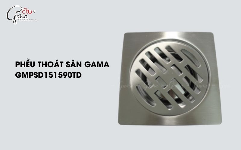 Phễu thoát sàn Gama GMPSD151590TD