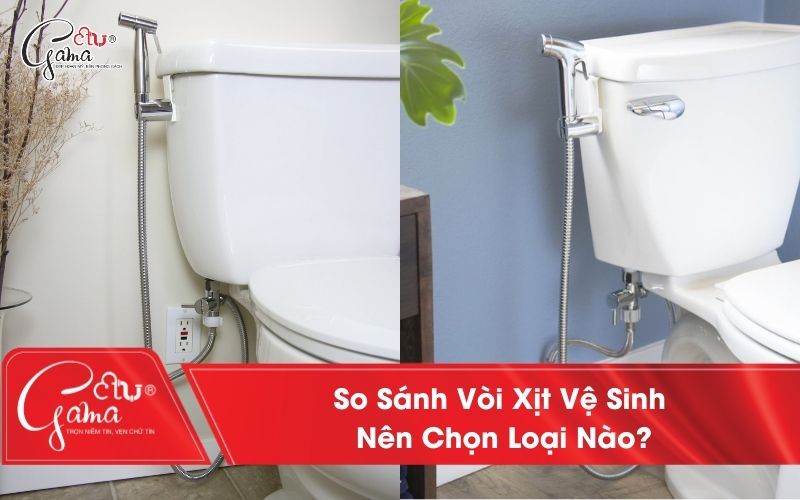 So Sánh Vòi Xịt Vệ Sinh – Nên Chọn Loại Nào?