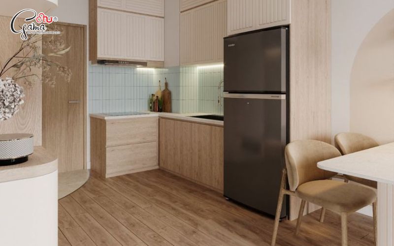 Mẫu bếp hiện đại cho không gian nhỏ