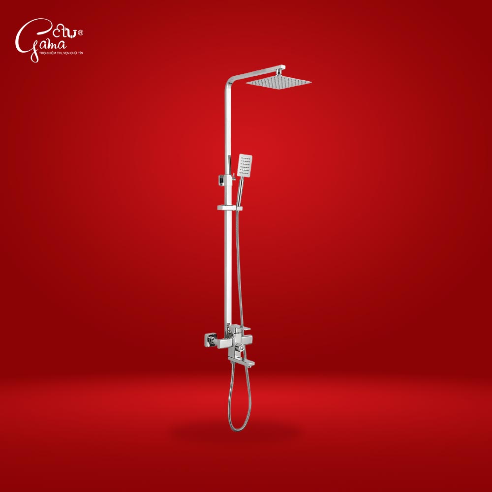 Vòi sen cây tắm đứng cao cấp Gama