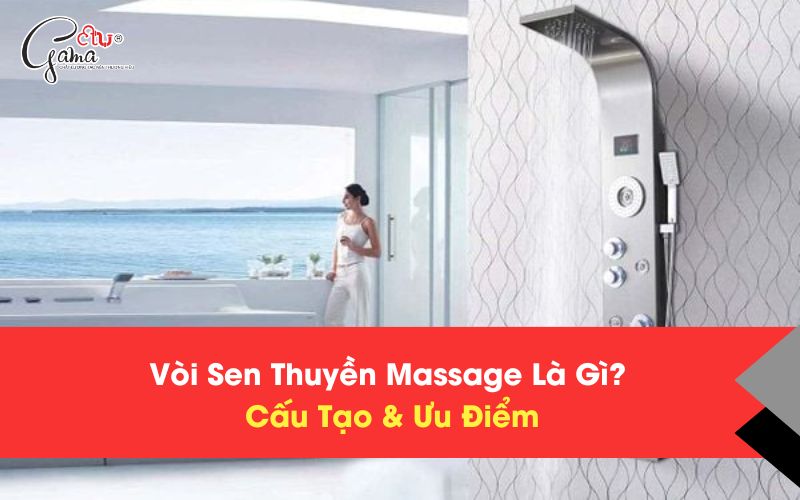 Vòi sen thuyền massage