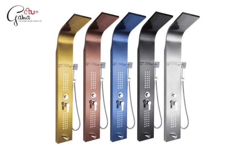 Các loại vòi sen thuyền massage phổ biến hiện nay