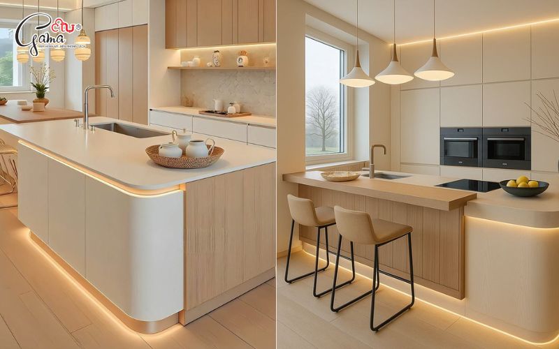 Bếp ứng dụng công nghệ thông minh