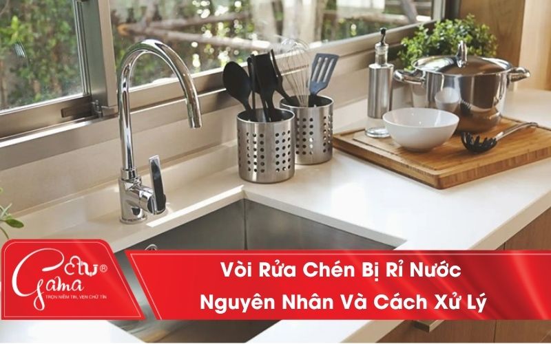 Cách sửa vòi nước rửa chén