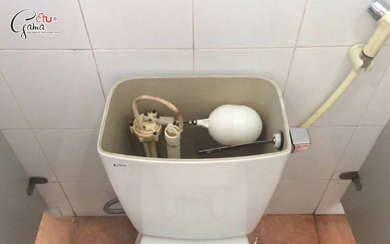 Cấu tạo phao cấp nước của bồn cầu 1 khối