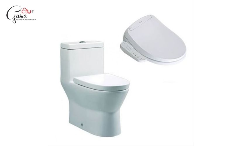 Cấu tạo nắp bồn cầu 1 khối chắc chắn và bền hơn