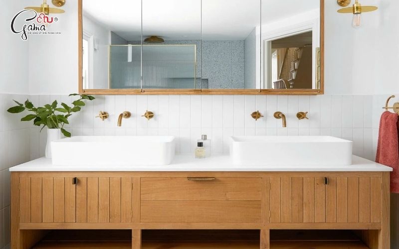 Lavabo kết hợp tủ lavabo