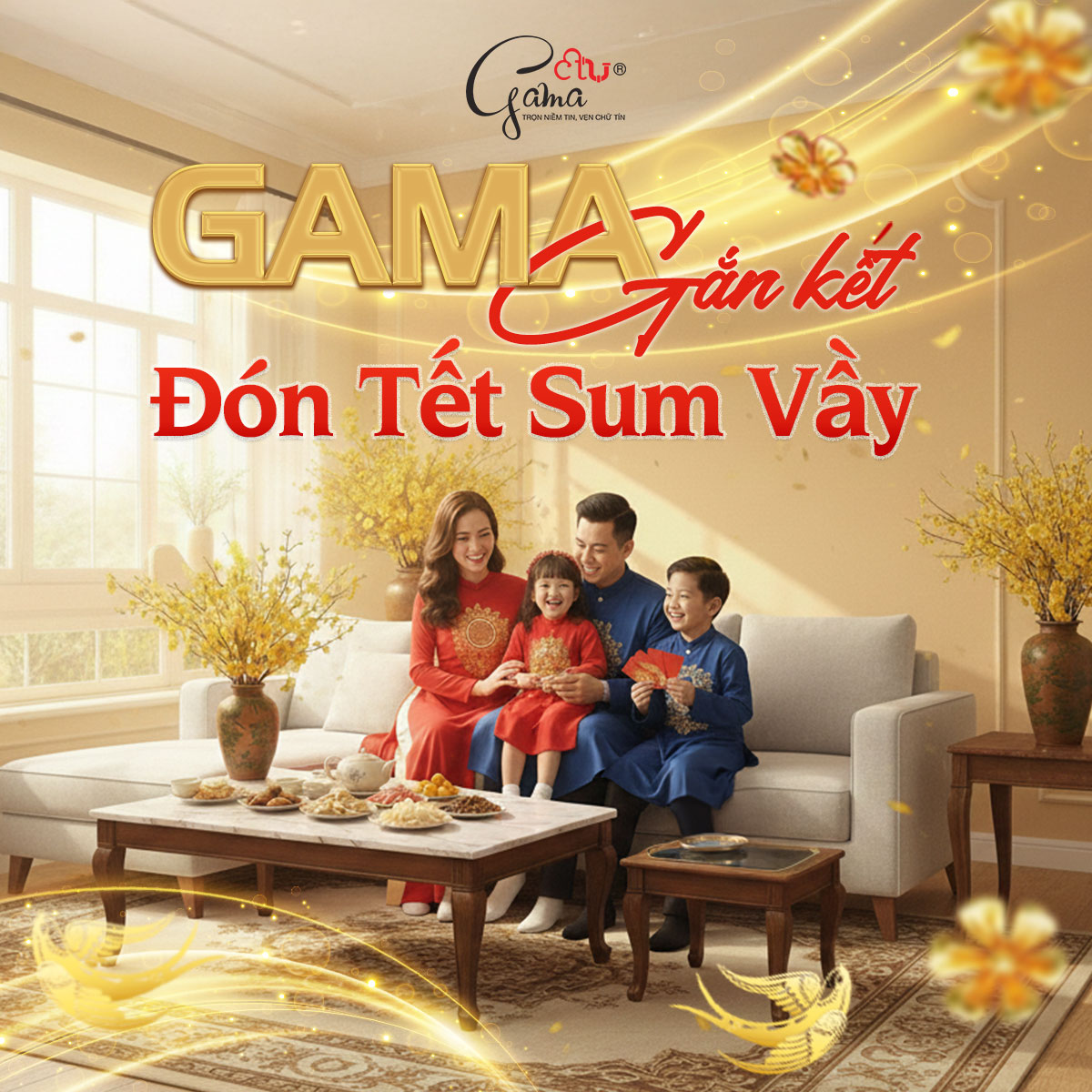 gama gắn kết - đón tết sum vầy