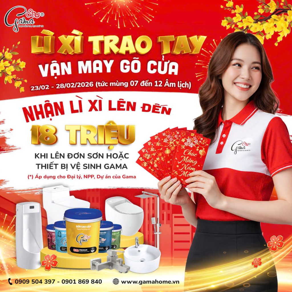 Chương trình khuyến mãi Lì Xì Doanh Số Đầu Năm 2026