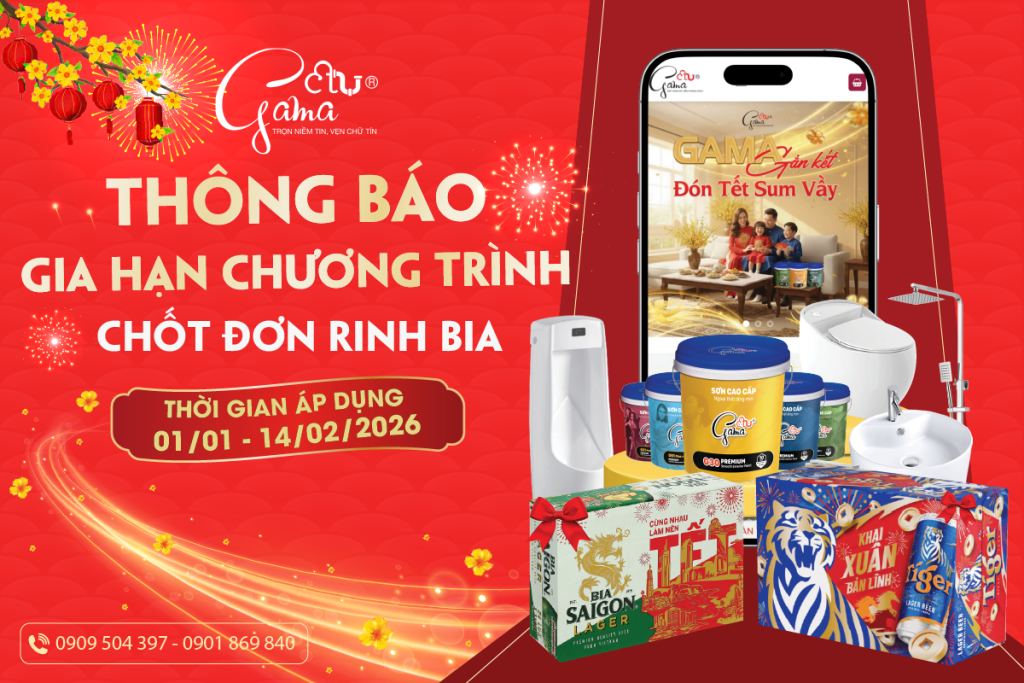Gia hạn chương trình khuyến mãi Chốt Đơn Rinh Bia