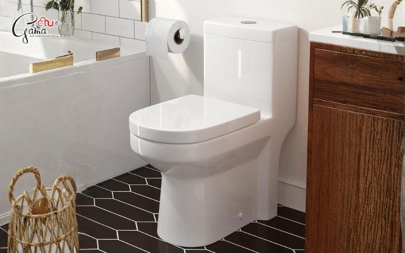 Bồn cầu 1 khối loại nhỏ