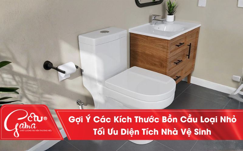 Kích Thước Bồn Cầu Loại Nhỏ – Tối Ưu Diện Tích Nhà Vệ Sinh