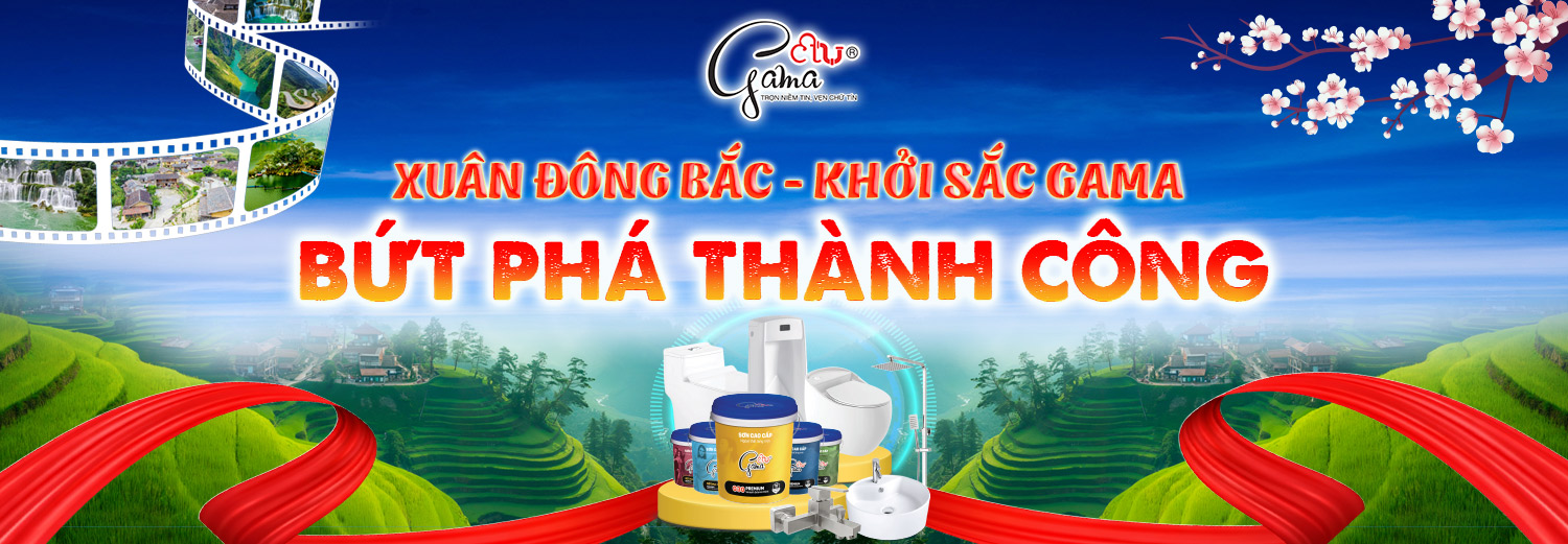 Banner Xuân Đông Bắc - Khởi Sắc GAMA desktop
