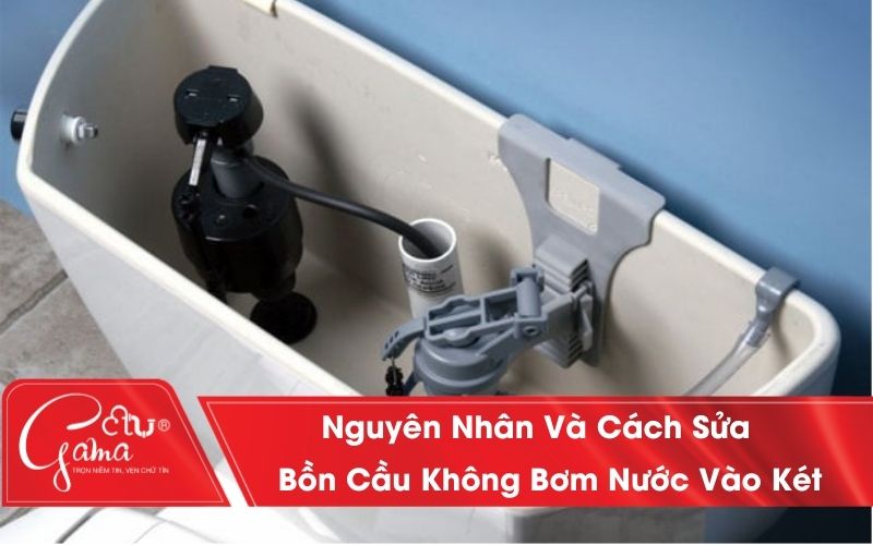 Bồn cầu không bơm nước