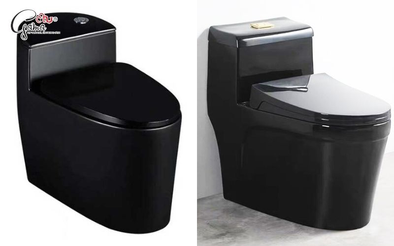 Bồn cầu liền khối thiết kế hiện đại cho nhà vệ sinh