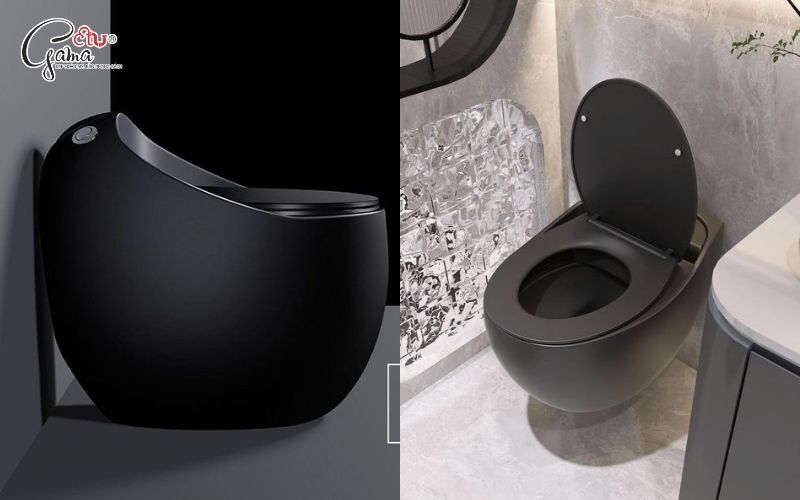 Bồn cầu trứng tiết kiệm diện tích phòng vệ sinh