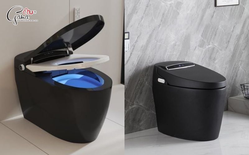 Bồn cầu điện tử nắp rửa thông minh hiện đại