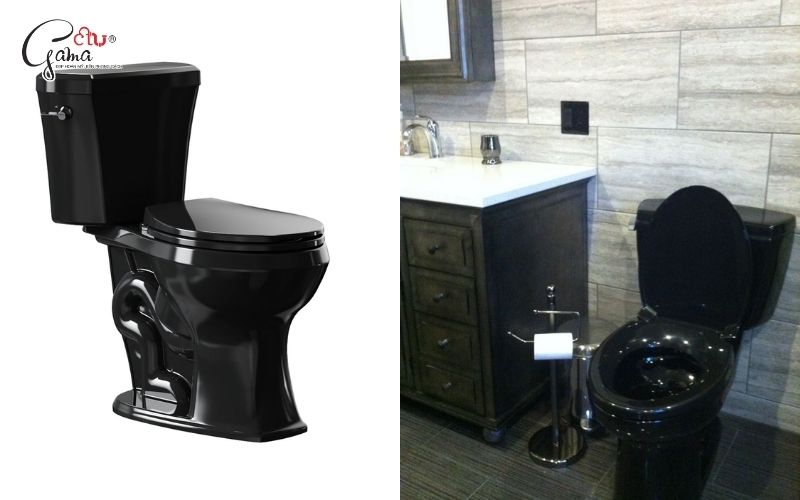 Bồn cầu 2 khối xả nước mạnh tiết kiệm nước