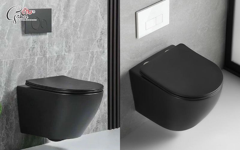 Bồn cầu 1 khối nguyên khối đẹp cho phòng tắm