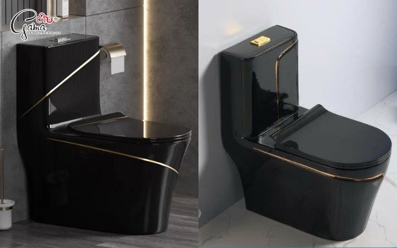 Mẫu bồn cầu liền khối nhỏ gọn cho nhà phố