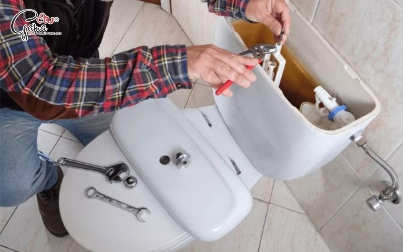 Nhờ đến sự trợ giúp của thợ chuyên nghiệp