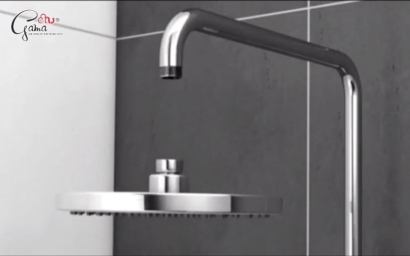 Gắn dây sen và bát sen