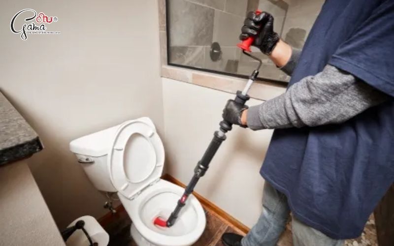 Súng bắn hơi thông tắc bồn cầu