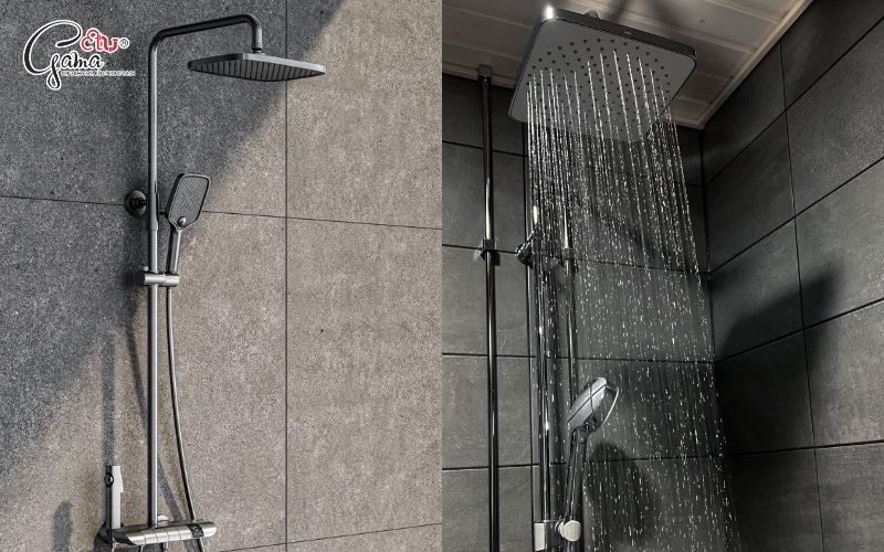 Sen cây tắm đứng nóng lạnh