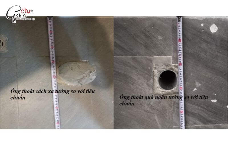 Khoảng cách đặt ống bồn cầu bao nhiêu là đạt chuẩn?