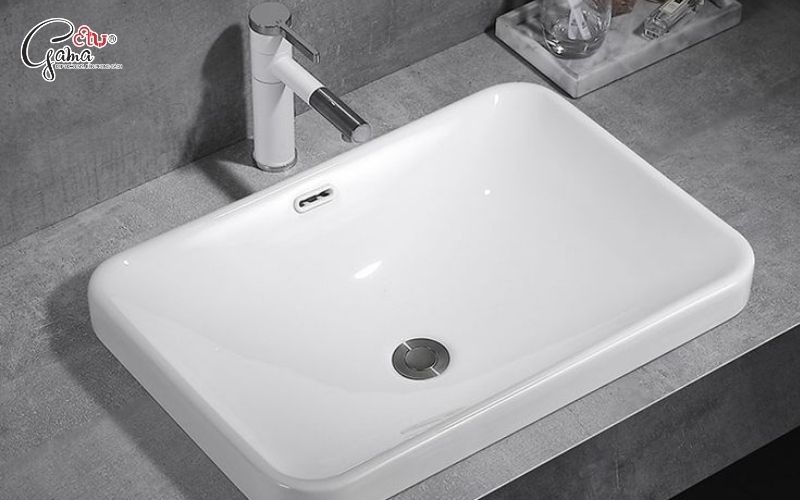 Kích thước chậu lavabo dương vành