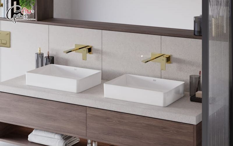 Kích thước bồn lavabo đôi