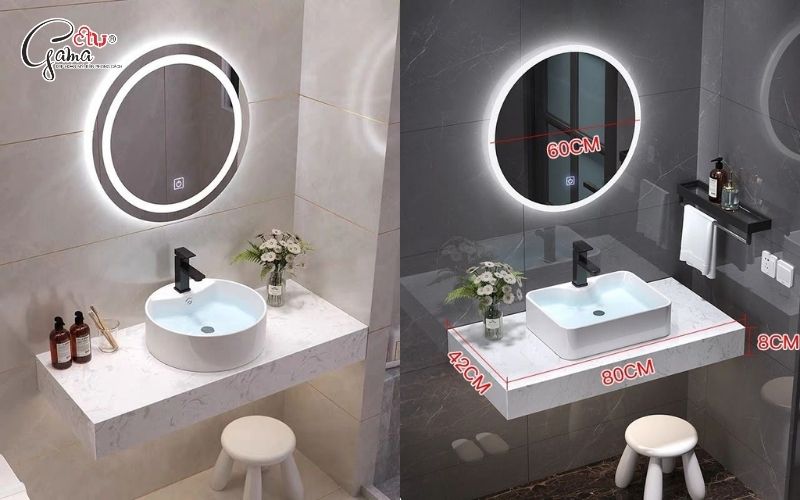 Lavabo phù hợp nhu cầu sử dụng trong phòng tắm gia đình