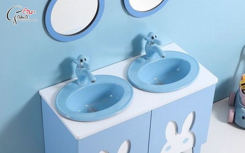 Kích thước chậu lavabo trẻ em