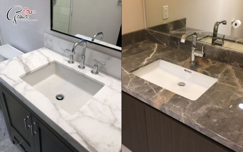 Chậu âm bàn chữ nhật phong cách hiện đại