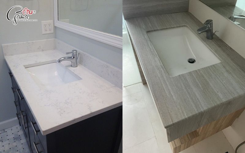 Lavabo chữ nhật cho không gian rộng