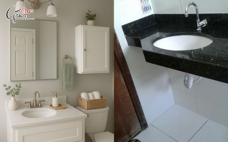 Lavabo oval cho không gian hiện đại