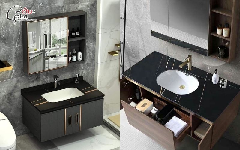 Chậu âm bàn đá phù hợp phòng tắm