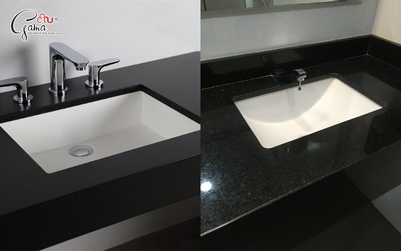 Lavabo chữ nhật phù hợp phòng tắm nhỏ